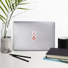 Load image into Gallery viewer, ECG Red - Bubble-free stickers
