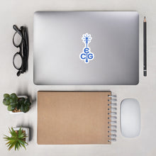Load image into Gallery viewer, ECG Blue - Bubble-free stickers