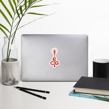 Load image into Gallery viewer, ECG Red - Bubble-free stickers