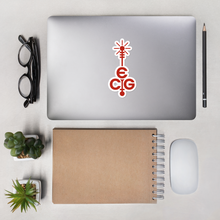 Load image into Gallery viewer, ECG Red - Bubble-free stickers