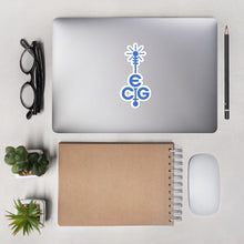 Load image into Gallery viewer, ECG Blue - Bubble-free stickers