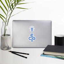 Load image into Gallery viewer, ECG Blue - Bubble-free stickers