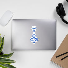 Load image into Gallery viewer, ECG Blue - Bubble-free stickers