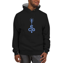 Load image into Gallery viewer, Champion Hoodie-Blue Logo