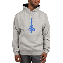 Load image into Gallery viewer, Champion Hoodie-Blue Logo