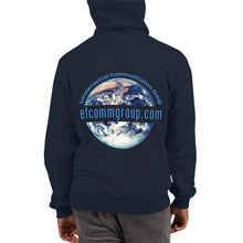 Load image into Gallery viewer, Champion Hoodie-Blue Logo