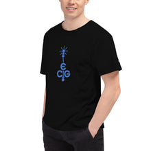 Load image into Gallery viewer, Champion T-Shirt - Blue Graphic Theme