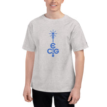 Load image into Gallery viewer, Champion T-Shirt - Blue Graphic Theme