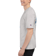 Load image into Gallery viewer, Champion T-Shirt - Blue Graphic Theme