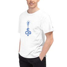 Load image into Gallery viewer, Champion T-Shirt - Blue Graphic Theme