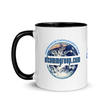 Load image into Gallery viewer, Mug with Color Choice Inside / Blue Graphic Theme
