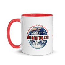 Load image into Gallery viewer, Mug with Color Choice Inside / Red Graphic Theme