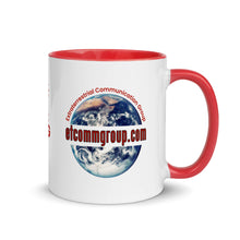 Load image into Gallery viewer, Mug with Color Choice Inside / Red Graphic Theme
