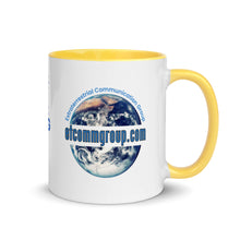 Load image into Gallery viewer, Mug with Color Choice Inside / Blue Graphic Theme
